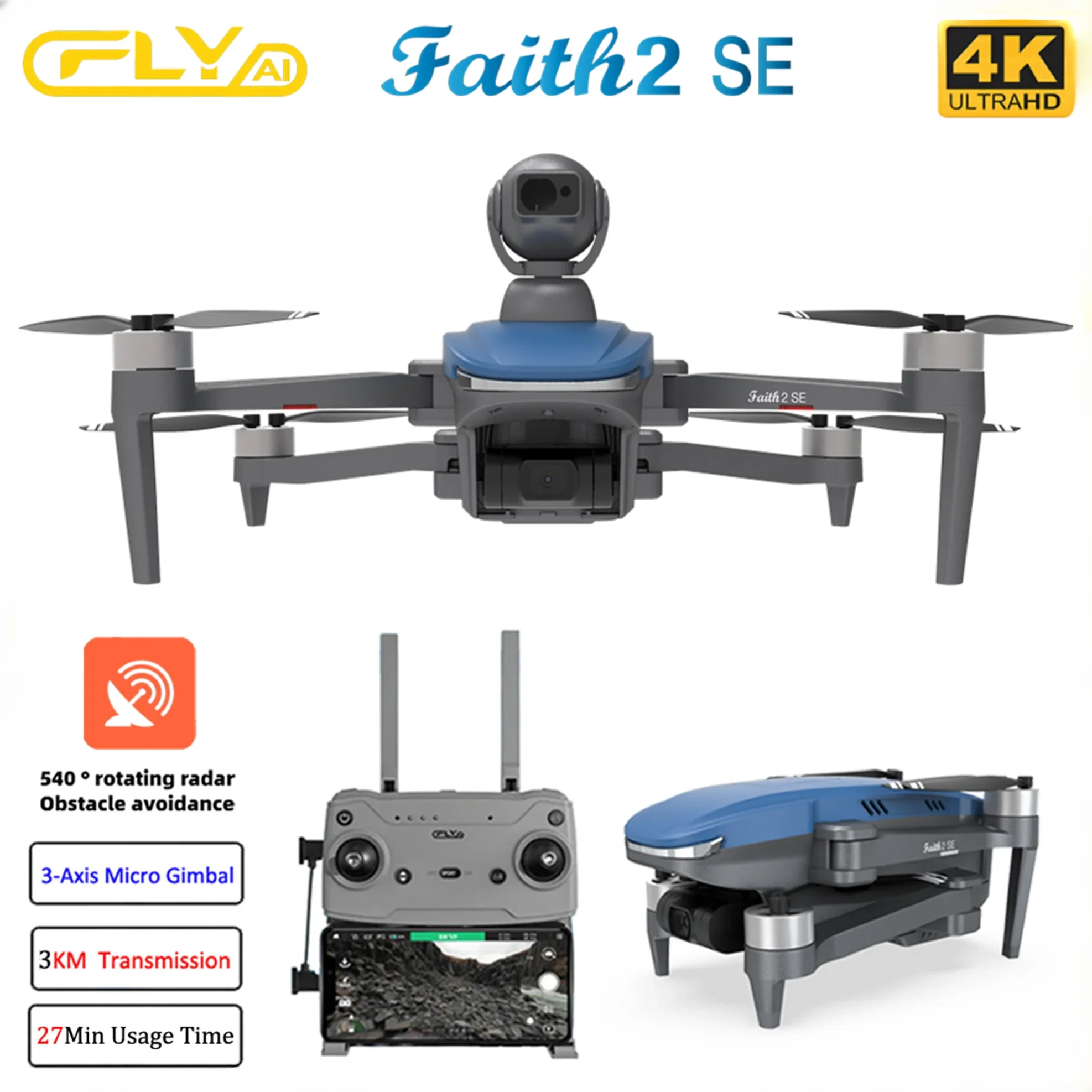 Jjrc Drone X12 - Faith 2 SE mit 540 °