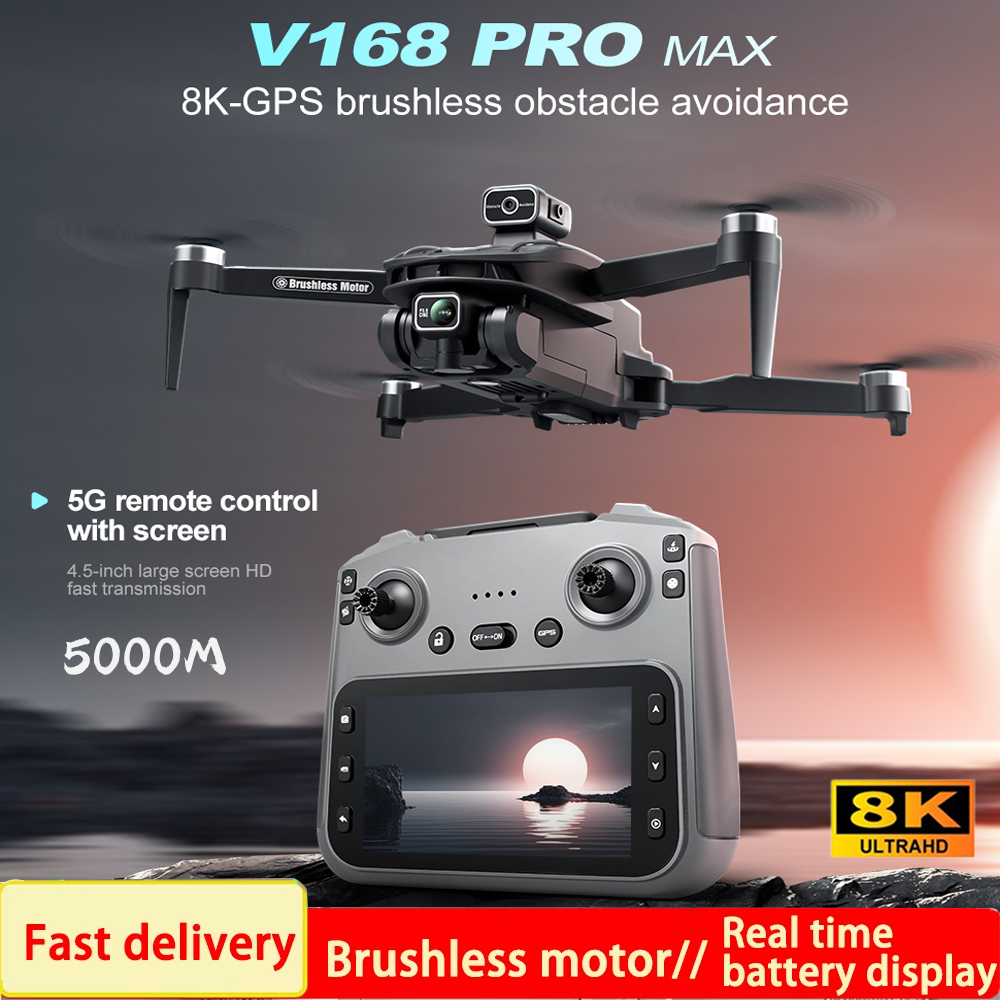 Jjrc Drone X12 - 2025 V168 Pro MAX GPS-Drohne 8K