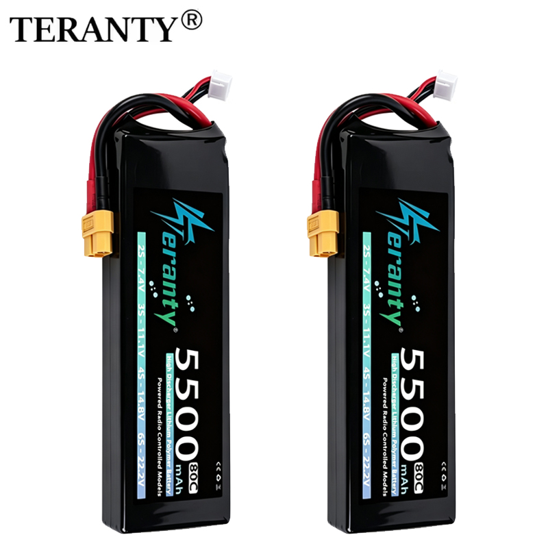 Drone Battery 3S - 1/2 Stück TERANTY 3S Lipo-Akku 5500
