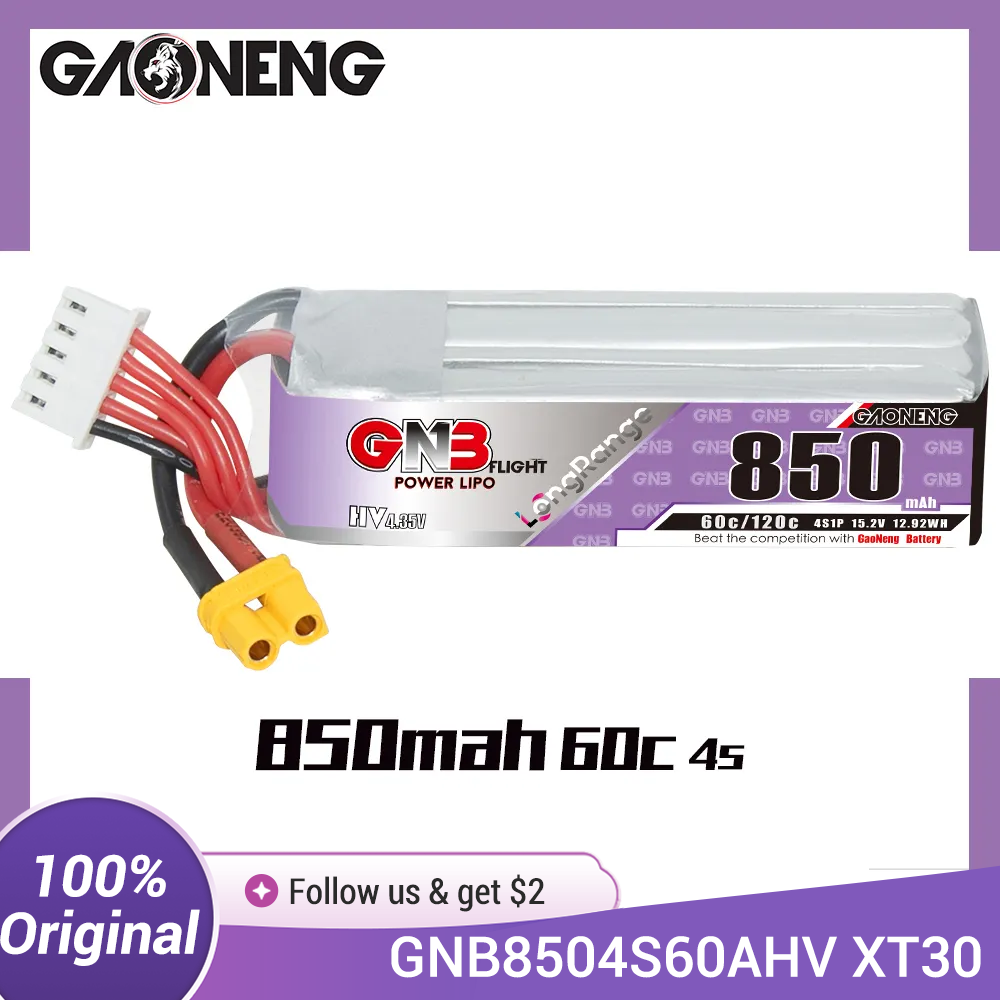 GAONENG GNB LiPo-Akku 850 mAh  – Drone Battery 3S Bewertung und Preis