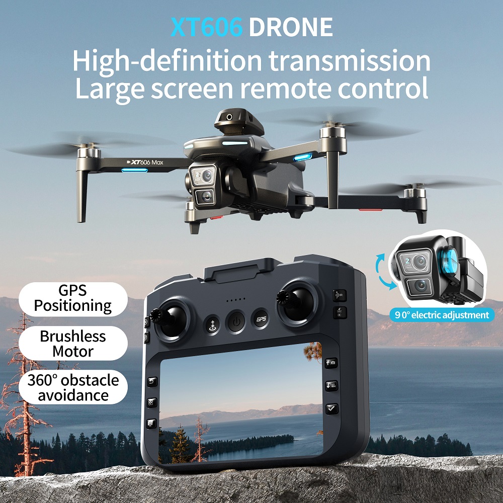 XT606 MAX 3 Akku-Drohne 4K 8K  – Jjrc Drone X12 Bewertung und Preis