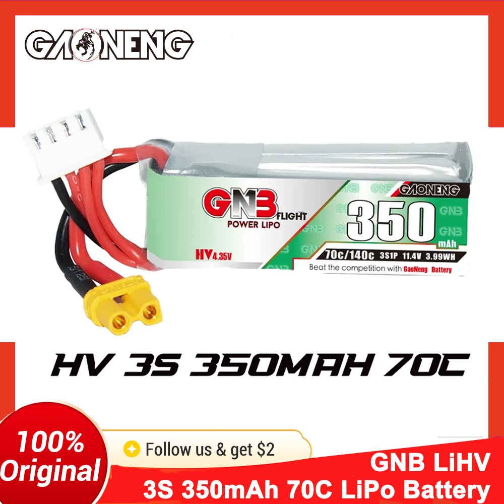 Gaoneng GNB 350mAh 3S 70C LiPo – Drone Battery 3S Bewertung und Preis